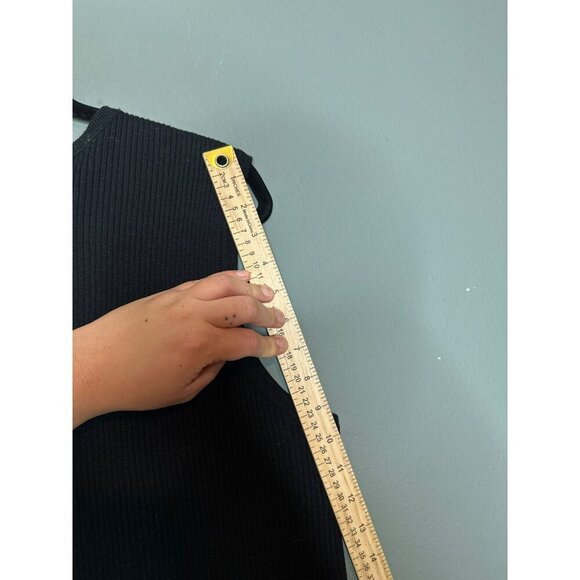 VTG Jaclyn Smith Women's 16 Leather Vest Knit Backing Fully Lined Zip-Up - Picture 6 of 9